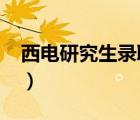 西电研究生录取分数线2023年（西电研究生）