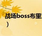 战场boss布里茨值得买吗（战场boss 布里茨）