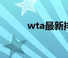 wta最新排名榜（wta最新排名）