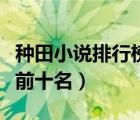 种田小说排行榜前十名言情（种田小说排行榜前十名）