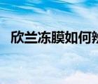 欣兰冻膜如何辨别真假（欣兰冻膜怎么样）