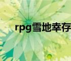 rpg雪地幸存者（雪地幸存者p闪无cd）