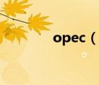 opec（说一说opec的简介）