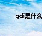 gdi是什么意思（gdi是什么意思）