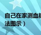 自己在家测血糖的正确方法（测血糖的正确方法图示）