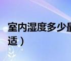 室内湿度多少最合适养鱼（室内湿度多少最合适）