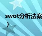 swot分析法案例分析跑腿（swot分析法案例）