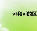 vt和vi的区别全称（vt和vi的区别）