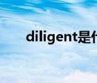 diligent是什么意思中文（diligent）