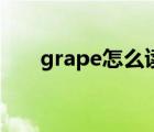 grape怎么读音发音（grape怎么读）