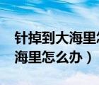 针掉到大海里怎么办?脑筋急转弯（针掉到大海里怎么办）