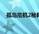 孤岛危机2秘籍作弊码（孤岛危机2秘籍）