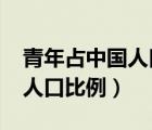 青年占中国人口的比例2020（中国青年占总人口比例）