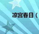 凉宫春日（说一说凉宫春日的简介）