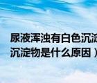 尿液浑浊有白色沉淀物是什么原因造成的（尿液浑浊有白色沉淀物是什么原因）