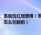 系统性红斑狼疮（系统性红斑狼疮的原因 系统性红斑狼疮是怎么引起的）