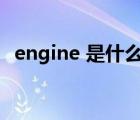 engine 是什么意思（engine是什么意思）