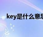 key是什么意思车上的（key是什么意思）