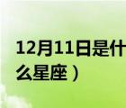 12月11日是什么星座缺什么（12月11日是什么星座）