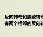 反向转弯和连续转弯标志图片（这个标志的含义是警告前方有两个相邻的反向转弯道路）