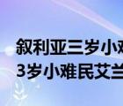 叙利亚三岁小难民小艾兰在海滩长眠的照片（3岁小难民艾兰）