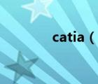 catia（说一说catia的简介）