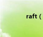 raft（说一说raft的简介）