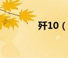 歼10（说一说歼10的简介）