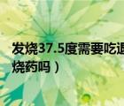 发烧37.5度需要吃退烧药吗有点头疼（发烧37.5度需要吃退烧药吗）