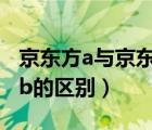 京东方a与京东方b的区别（京东方a和京东方b的区别）