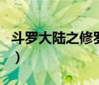 斗罗大陆之修罗神之子（斗罗大陆之修罗龙神）