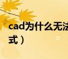 cad为什么无法保存dxf（cad无法保存dxf格式）