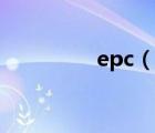 epc（说一说epc的简介）