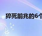 猝死前兆的6个表现（长期熬夜猝死前兆）