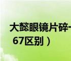 大懿眼镜片碎一地的原视频（眼镜片1 61和1 67区别）