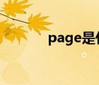 page是什么意思（page up）