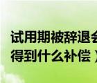 试用期被辞退会有赔偿吗（试用期被辞退可以得到什么补偿）