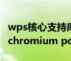 wps核心支持库加载失败怎样解决（无法加载chromium pdf）