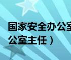 国家安全办公室主任（中央国家安全委员会办公室主任）