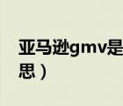 亚马逊gmv是什么意思（gmv峰值是什么意思）