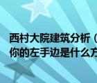 西村大院建筑分析（中国古代传统建筑的特点 面对大院门口你的左手边是什么方向）