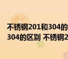 不锈钢201和304的区别?不锈钢201好不好?（不锈钢201和304的区别 不锈钢201好不好）