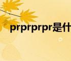 prprprpr是什么意思（prprpr什么意思）