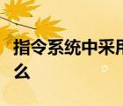 指令系统中采用不同寻址方式的主要目的是什么