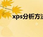 xps分析方法（xps图具体分析方法）