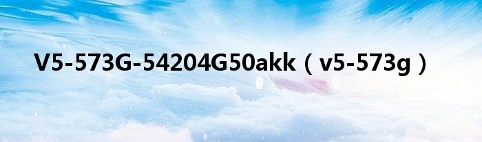 V5-573G-54204G50akk（v5-573g）