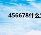 456678什么意思（45678是什么意思）