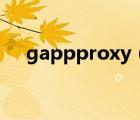 gappproxy（关于gappproxy的介绍）