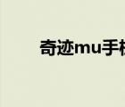 奇迹mu手机版sf（mu奇迹sf发布）