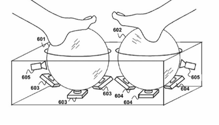 索尼涉足VR领域公布轨迹球脚踏控制器专利